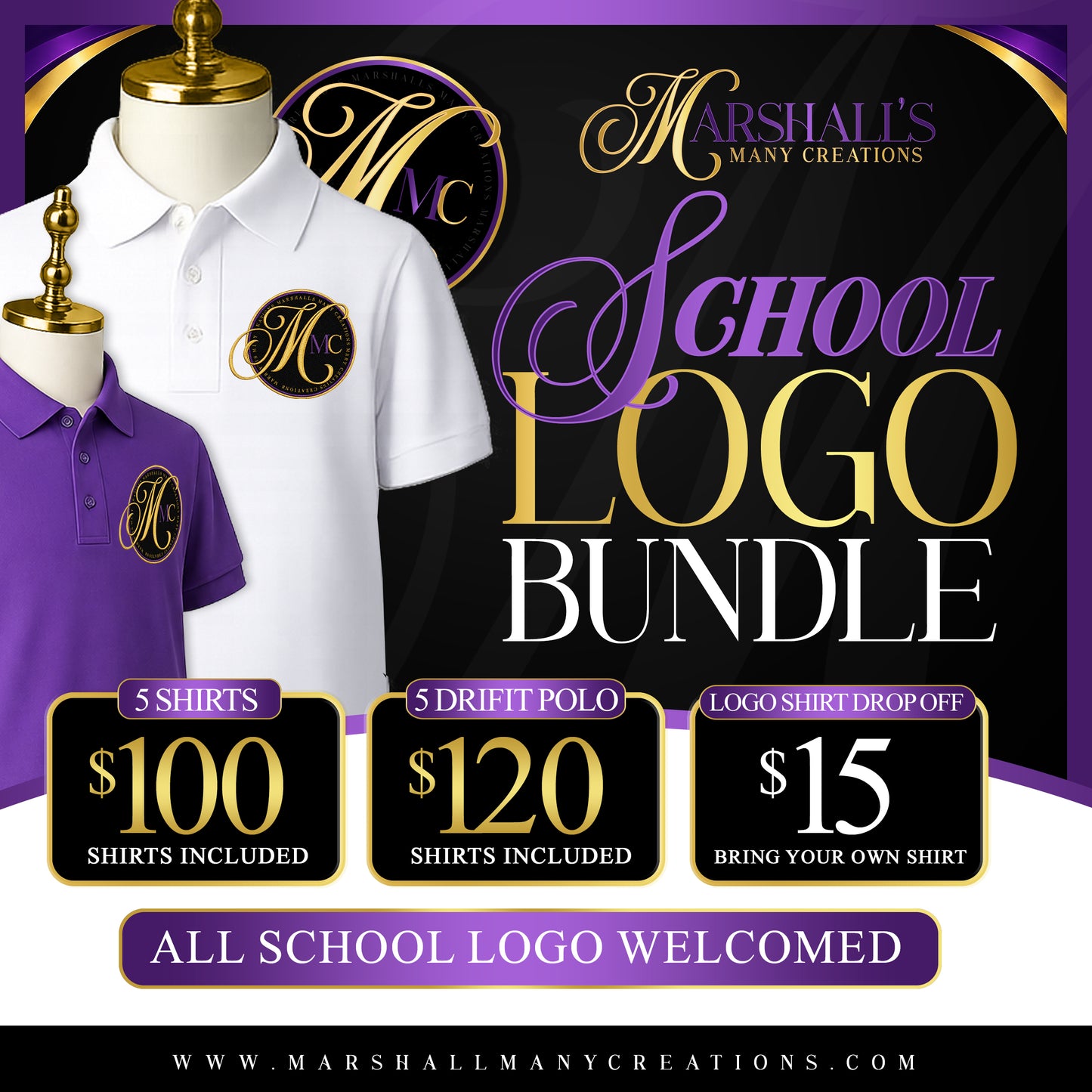 SCHOOL LOGO SHIRT